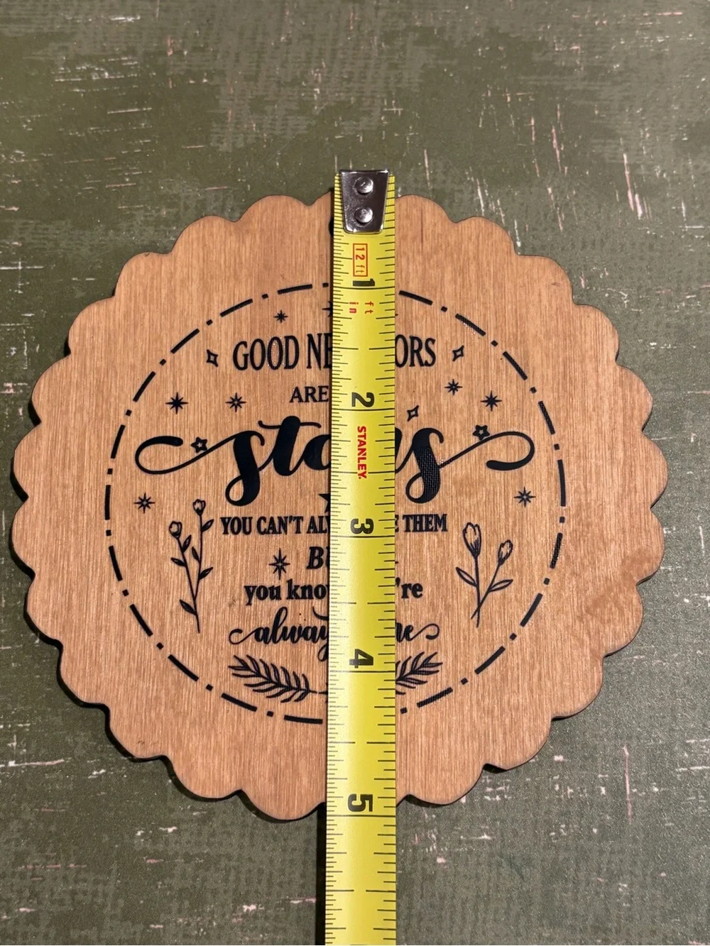 Wooden Wall Sign/ ornament 